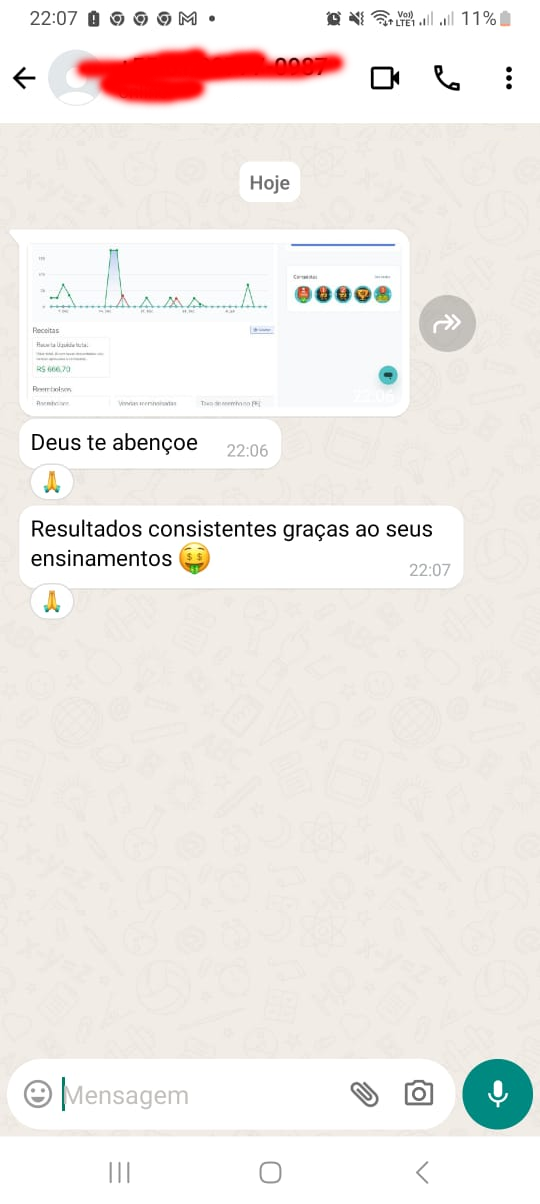 Depoimento de cliente
